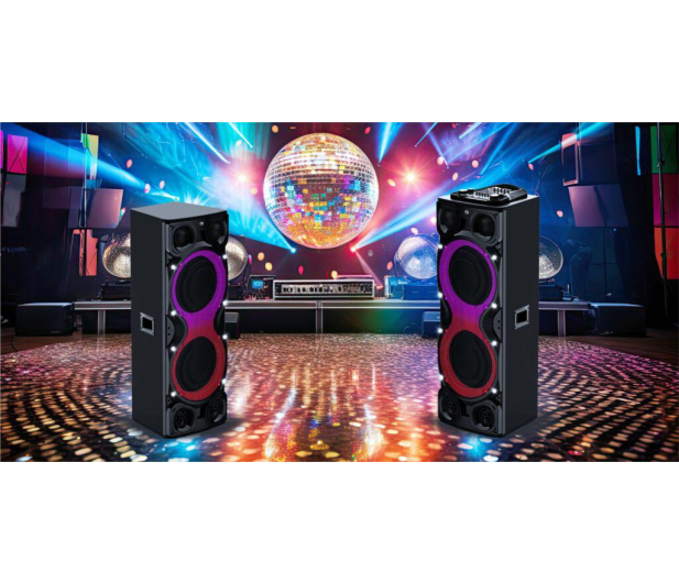 MANTA MINOS PRO SPK1204X800D zestaw głośników BT, karaoke + imkrofon - 1476990 - zdjęcie 7